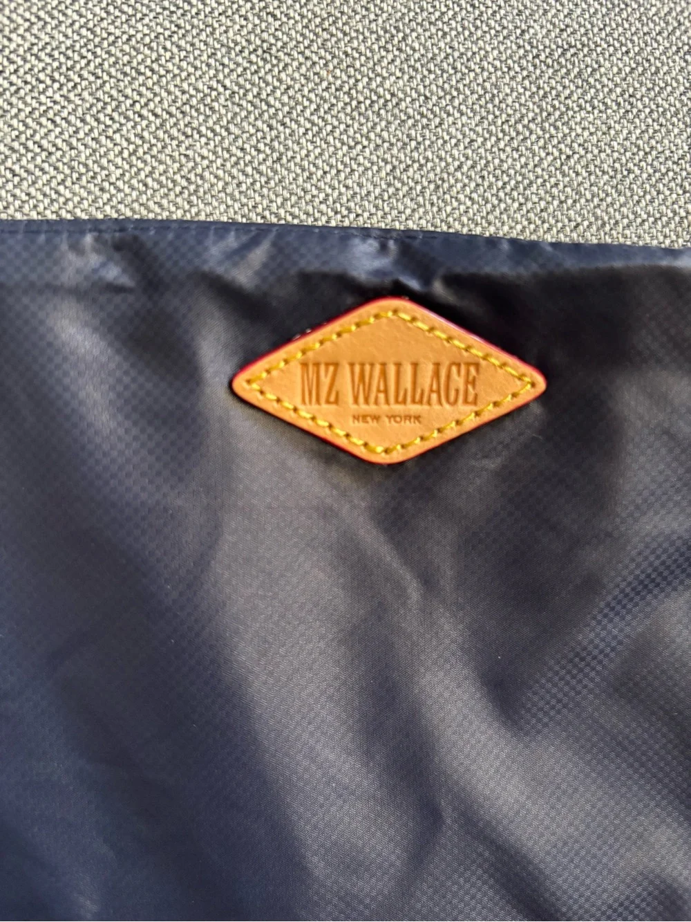 MZ Wallace Metro Backpack Deluxe — Black with Tan Trim